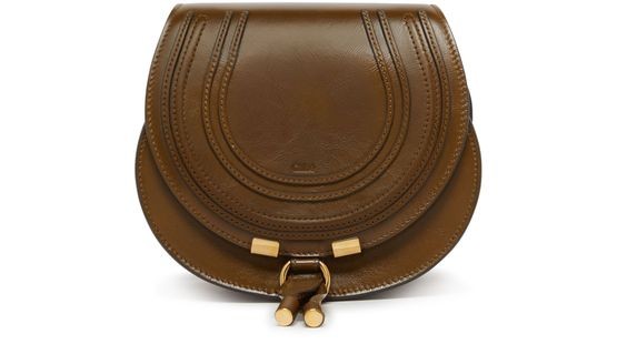 CHLOE Marcie 光沢レザー製 スモール バッグ - Image 1