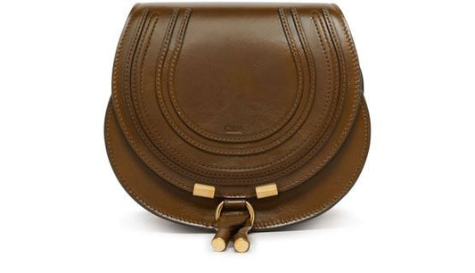 CHLOE Marcie 光沢レザー製 スモール バッグ - Image 1