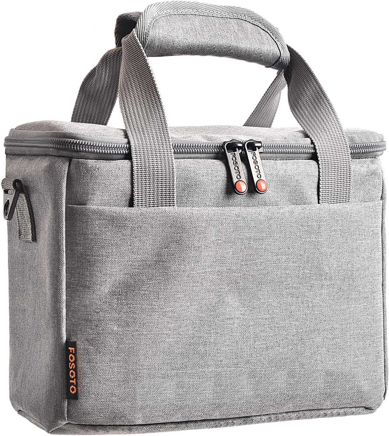 FOSOTO DSLR Camera Bag Shoulder Case for Canon EOS M50 PowerShot SX420 SX430 SX70 SX50 SX30IS Sony a6400 RX10 DSC-H300 Nikon Coolpix P900 and More Waterproof Nylon with Rain Cover Stylish Everyday Bag