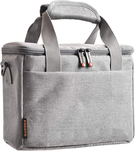 FOSOTO DSLR Camera Bag Shoulder Case for Canon EOS M50 PowerShot SX420 SX430 SX70 SX50 SX30IS Sony a6400 RX10 DSC-H300 Nikon Coolpix P900 and More Waterproof Nylon with Rain Cover Stylish Everyday Bag