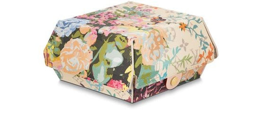 LOUIS VUITTON LV Flower Burger Box with Coasters - Image 1