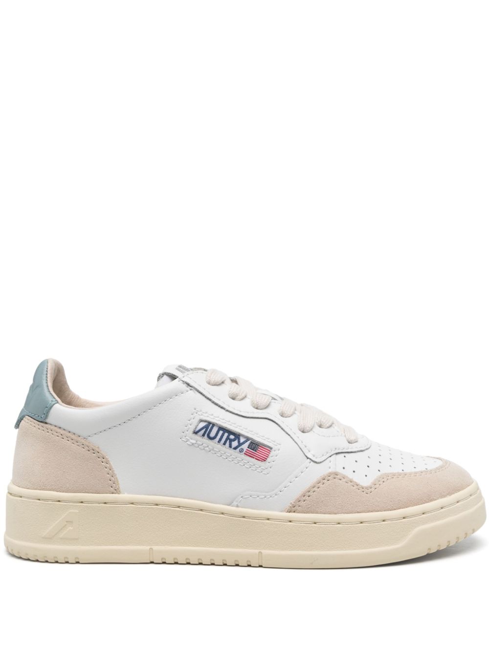 Autry Medialist Low Leather Sneakers - Image 1