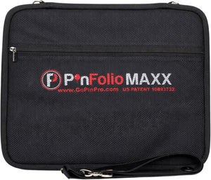 PinFolio Maxx - Libro de almacenamiento con pines delgados para pines y pines esmaltados de Disney, con capacidad para 120 pines de 1 pulgada (negro)