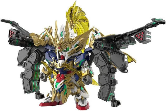 Bandai Spirits SDW Heroes Zhao Yun Double O Gundam Command Package, Pre-Colored Plastic Model