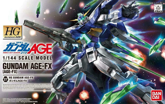 HG Mobile Suit Gundam AGE Gundam AGE-FX 1/144 Scale Color Coded Plastic Model