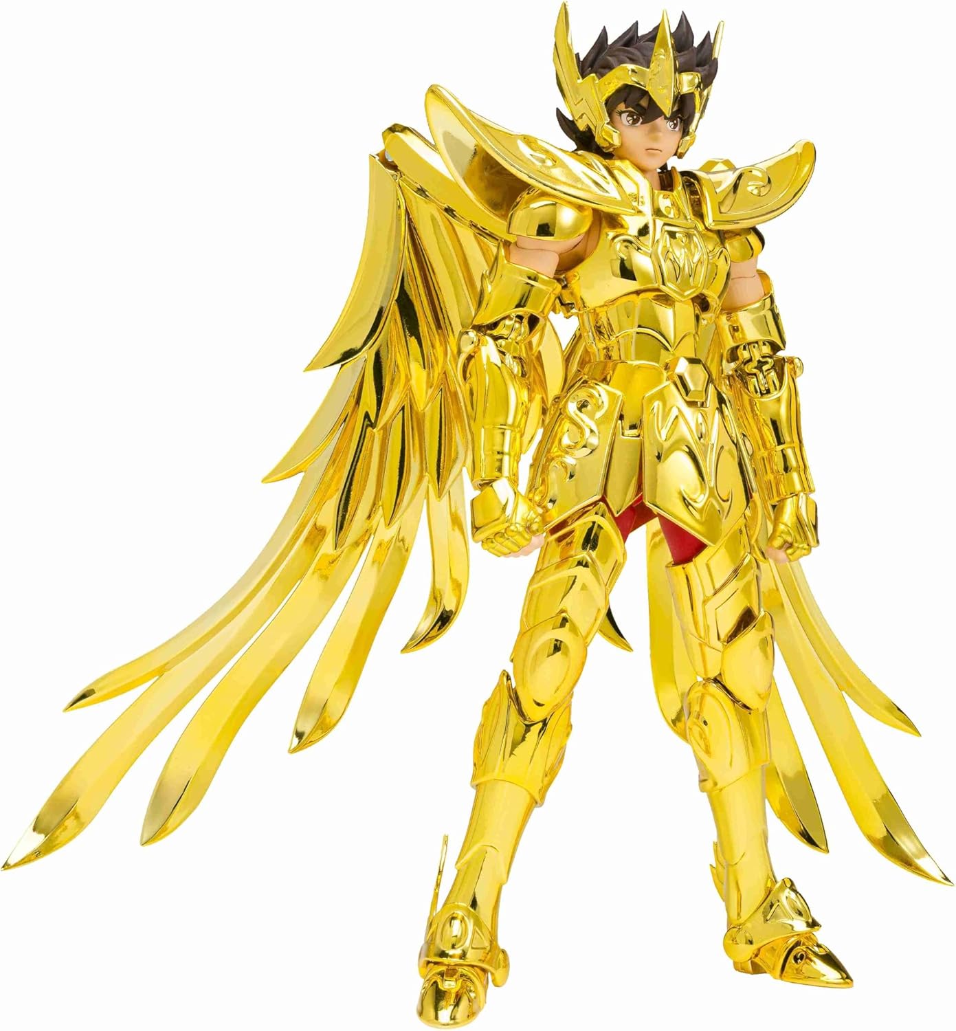Saint Seiya Myth Cloth EX Saint Seiya Sagittarius Seiya - Successor of the Golden Cloth, Approx. 6.7 inches (170 mm), PVC & ABS & Die Cast Pre-painted Action Figure
