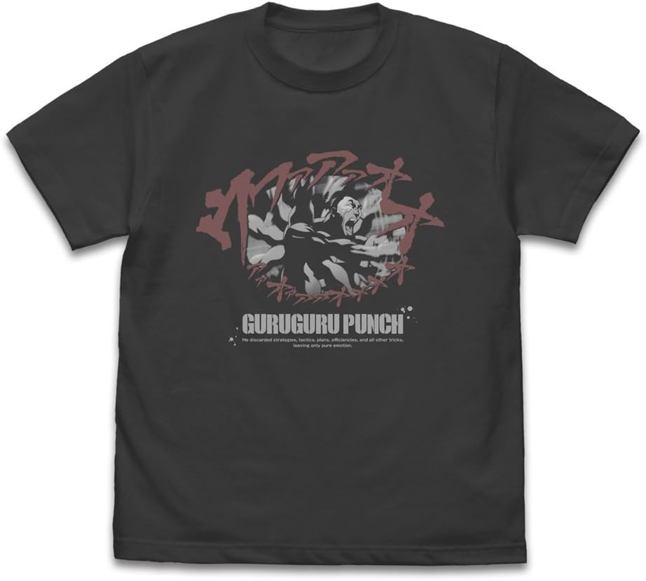 [Official] Cospa TV Anime "Hanma Blade Fang" Retaining Kai "Woaaaaao" T-shirt SUMI XL Size
