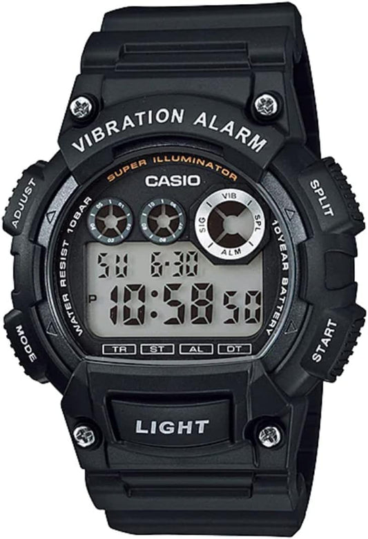 Casio Vibration Alarm, Third Eye, Digital Watch, Sports, Casio Watch, Kids, Elementary School Students, Junior High School Students, Boys, Men's, Lightweight, Stopwatch, Waterproof, Vibrator,