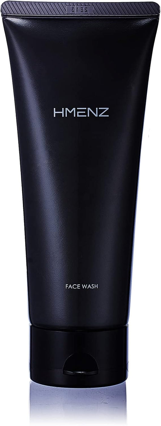 HMENZ Men's Facial Cleanser, 5.3 oz (150 g), For Oily Skin, For Oily Skin, Facial Cleansing Foam, Pore Cleansing, Sebum Acne