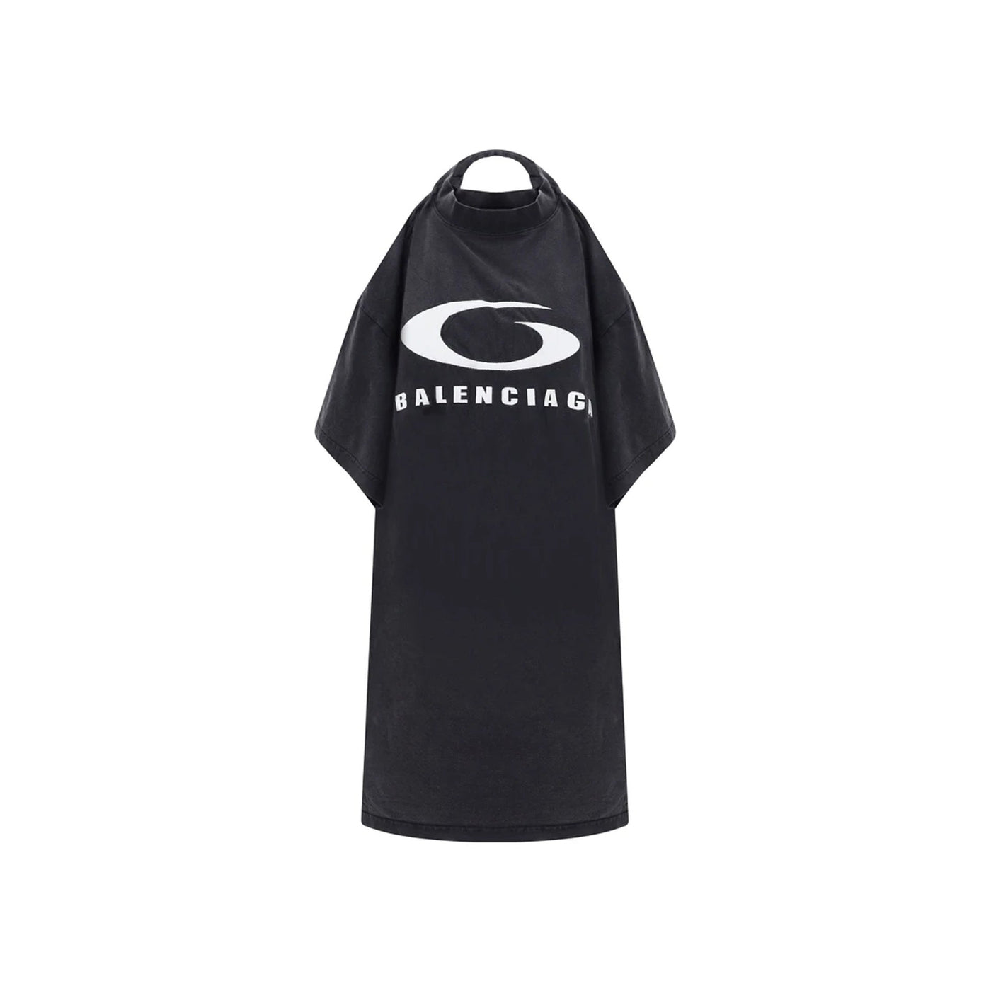 Balenciaga バレンシアガのアイコンプリントTシャツドレス - Image 1