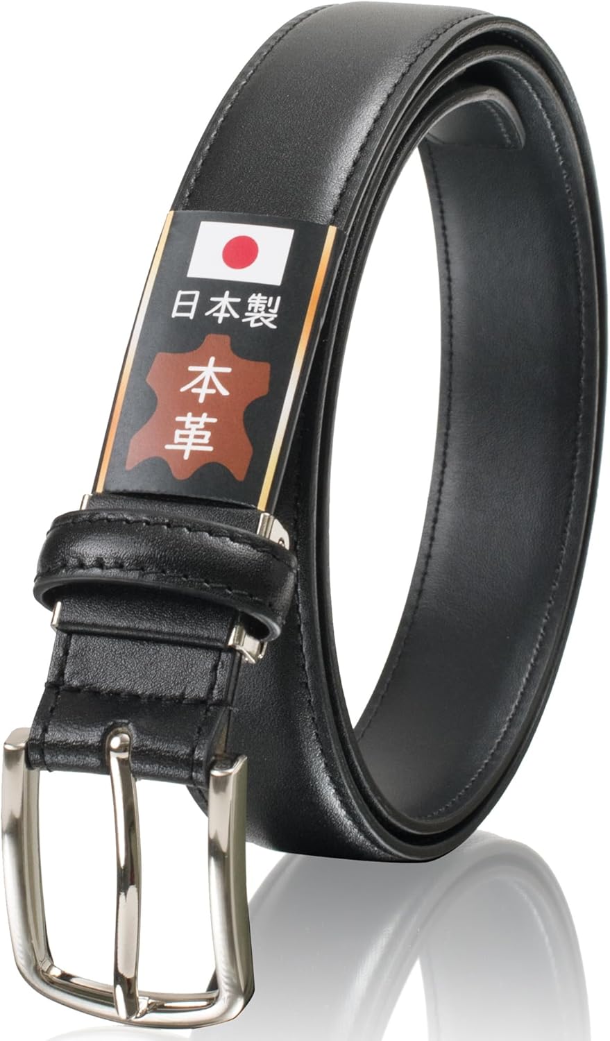 Himeji Smooth Leather, Genuine Leather, Cowhide Leather, Men's, Made in Japan, Suit, Jeans, Business, Casual, One Size Fits Most, Brand, Stylish, Japanese Artisans