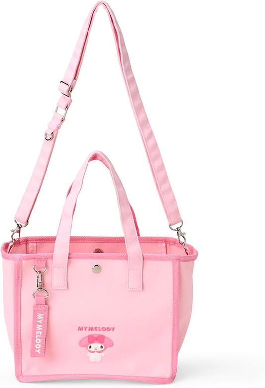 Sanrio 2-Way Mini Tote Bag, Cotton, Polyester, Steel, Shoulder Bag