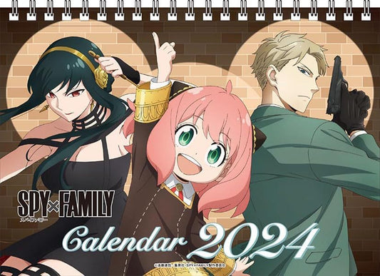 Ensky CL-013 TV Anime "SPY×FAMILY" 2024 Desk Calendar