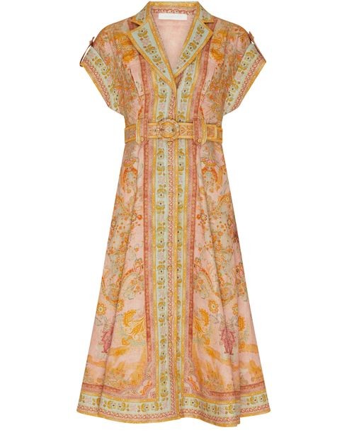 ZIMMERMANN Acacia ミディ丈 シャツワンピース - Image 1