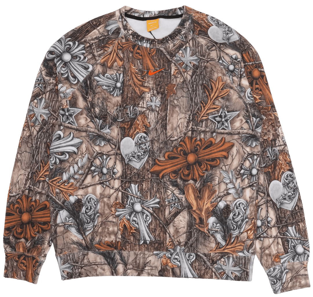 CHROME HEARTS X DRAKE 'CAMO' NOCTA CREWNECK