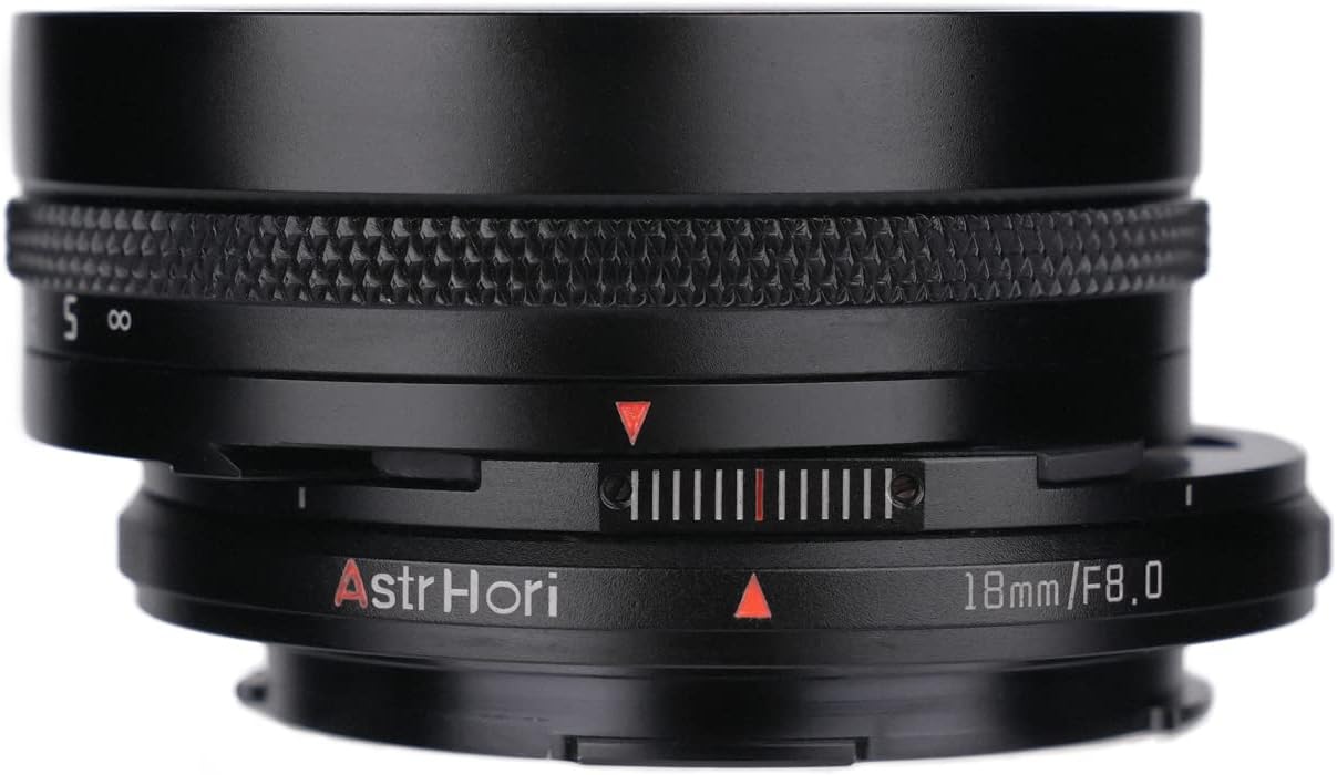 AstrHori 18mm F8 APS-C Wide Angle & Shift Lens Manual Architecture Landscape Lens for Canon RF Mount Series Mirrorless Cameras EOS RP EOS R5 EOS R6 EOS R3 EOS R and More