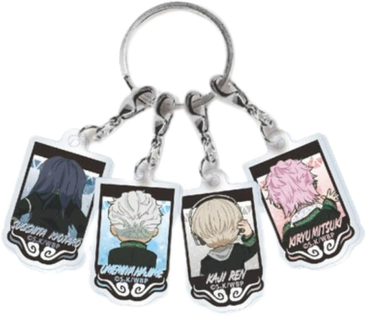 Marimo Craft MWBK-027 WIND BREAKER Bakukurun Key Chain Bow-Huurin B Character Common Size: Approx. W1.0 x H1.7 inches (26.2 x 43.9 mm)