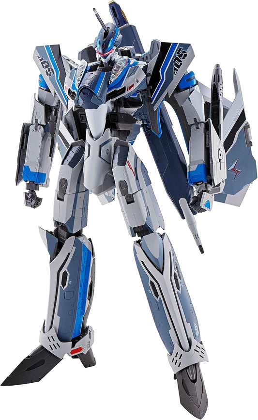 DX Chogokin Macross Δ Movie Version Absolute LIVE!!!!!! First Press Limited Edition VF-31AX Kairos Plus (Hayate Immerman Machine) Approx. 10.2 inches (260 mm), ABS & Die Cast & PVC Painted Action