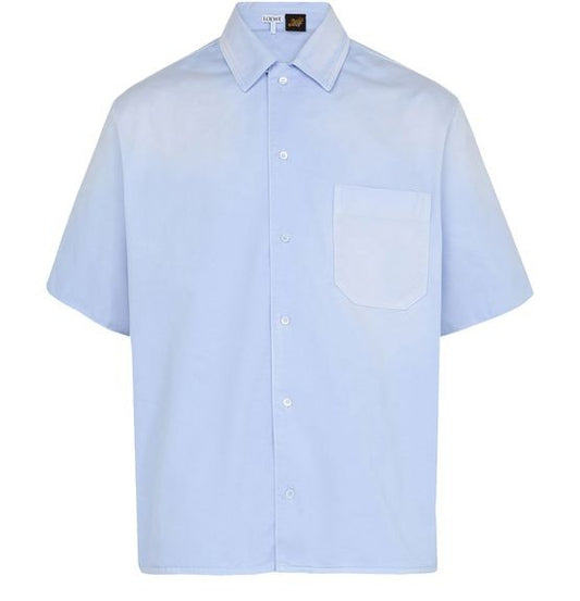 LOEWE Anagram short-sleeved cotton shirt - Image 1