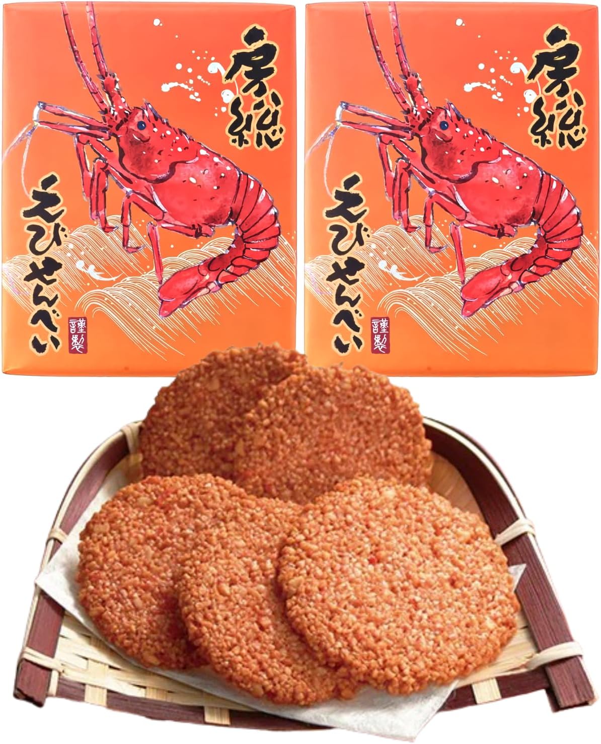 Cabocha Village, Busou Shrimp, 14 Sheets x 2 Boxes, Chiba Mikaka, Shrimp Scent Full of Your Mouth