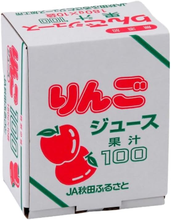 JA Akita Furusato Additive-free Apple Juice (10)