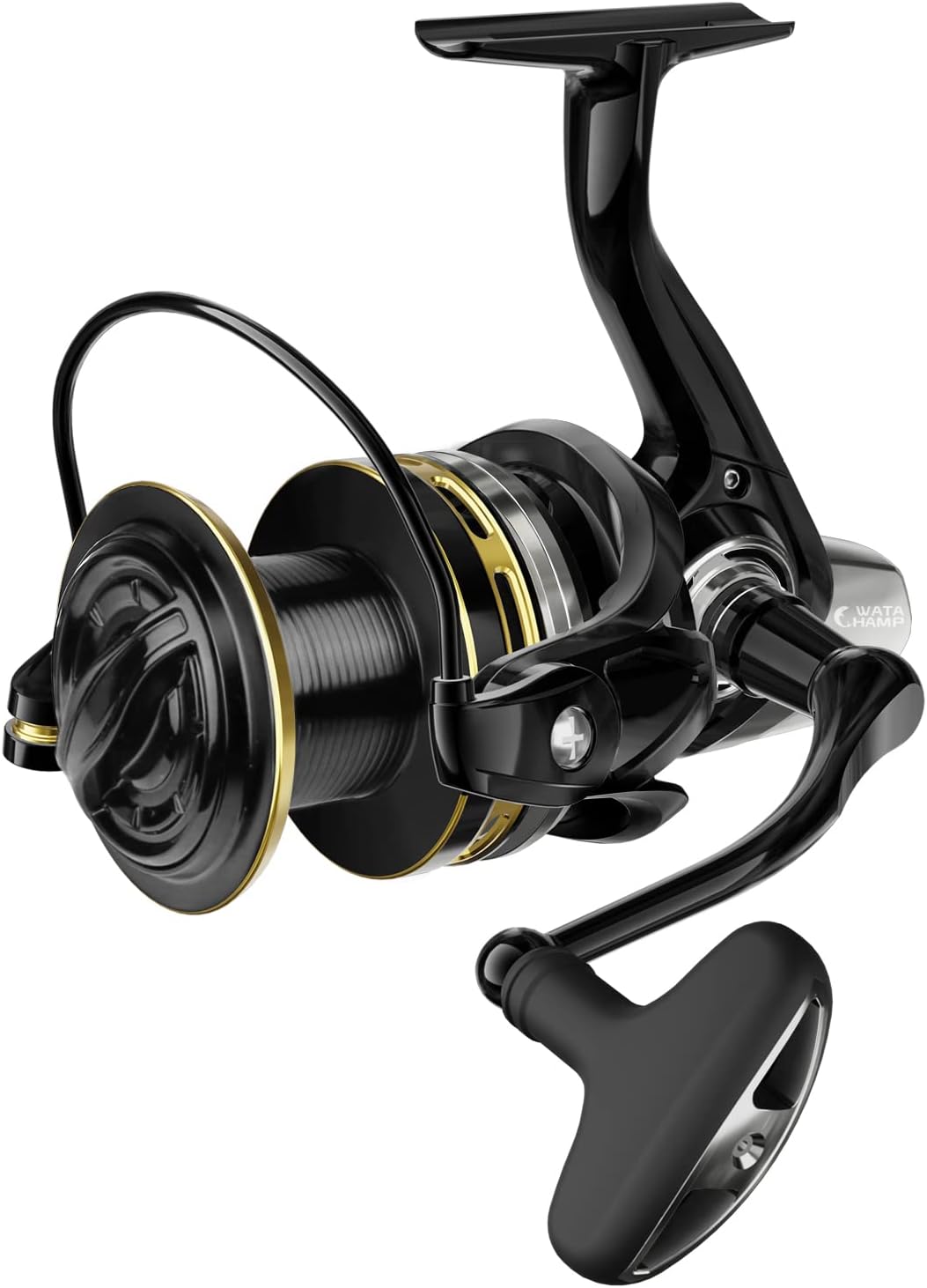 Watachamp Orion Spinning Reel (for Yaen), Throwing Reel, Far Throw Reel, Fishing Reel, BR 6000, 7+1, Ball Bearing, Max Drag 33.1 lbs (15 kg)