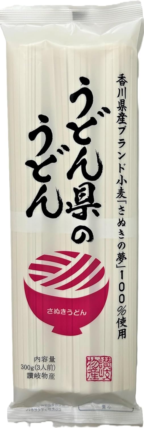Kaneki Bussan Udon Noodles 10.6 oz (300 g) x 5 Bags