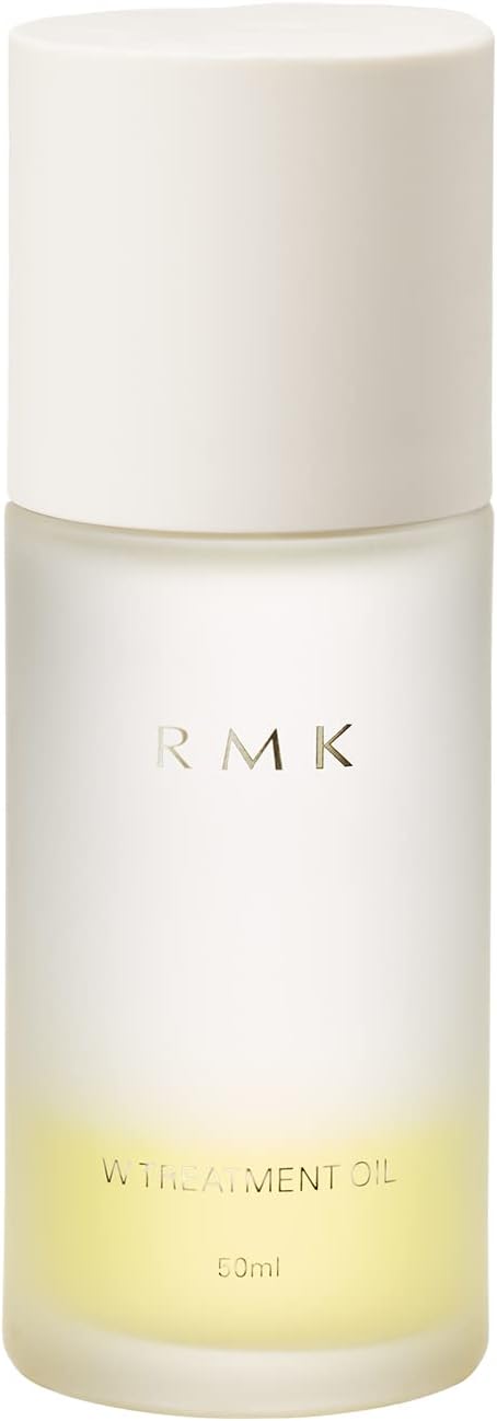 RMK W Treatment Oil, 1.7 fl oz (50 ml) (Beauty Oil, Face Oil, Injected Serum, Moisturizing Ingredient, Argan Oil, Rose Hip Oil, Jojoba Oil > Oil Massage)