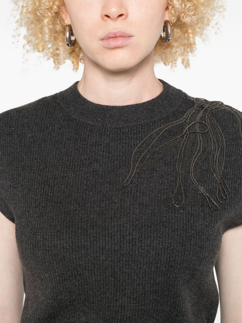 Brunello Cucinelli Cashmere Tank Top - Image 1