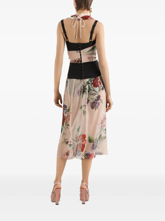 Dolce  Gabbana ドルチェ＆ガッバーナの花のトップ - Image 1