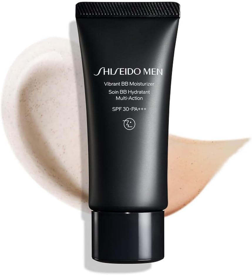 SHISEIDO MEN Vibrant BB Moisturizer Set with Sample Citrus Woody 1.4 oz (40 g)