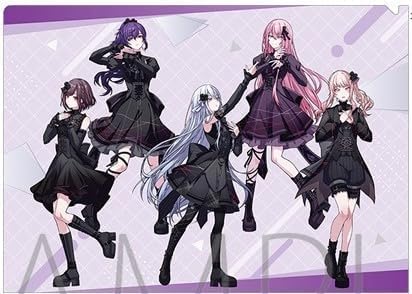 25:00 Night Code Clear File 2024 Only Shop Goods, Kanade Yusaki, Asahina Mafuyu, Shinonome Eena, Mizuki Akatsuyama, Official Merchandise