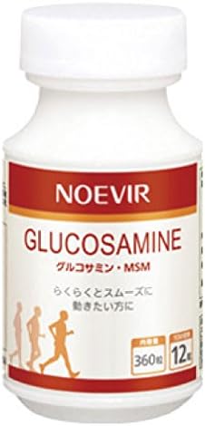 Noevia Glucosamine MSM 4.2 oz (113.4 g) (315 mg x 360 tablets)