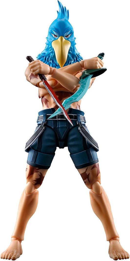 BANDAI SPIRITS S.H. Figuarts Shangri-La Frontier, Sunrak, Approx. 5.9 inches (150 mm), PVC & ABS, Pre-painted Action Figure