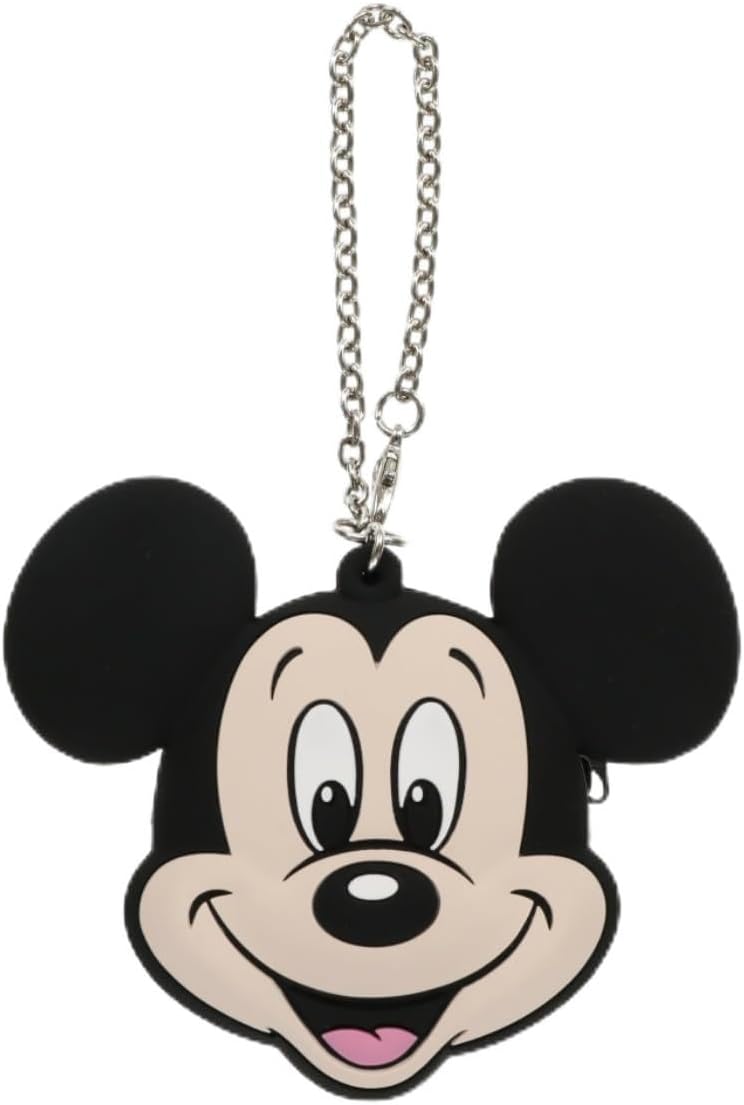 Disney Mickey Mouse Bag Charm Tokyo Disney Resort Keychain with Case