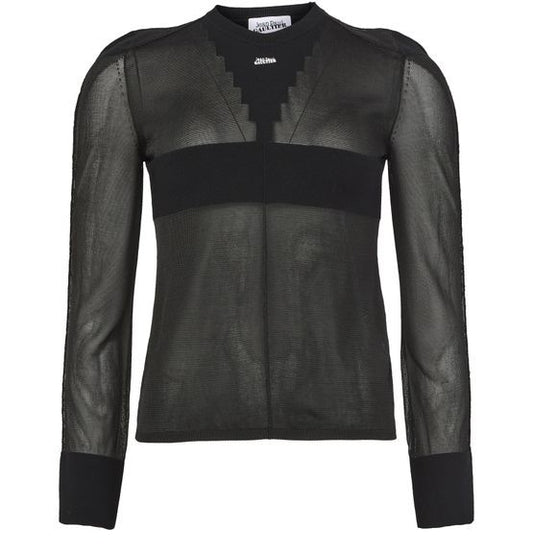 JEAN PAUL GAULTIER ビスコースニット製 長袖 クルーネックセーター - Image 1