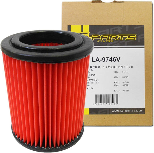G-PARTS Air Filter Air Cleaner for Honda Step Wagon (LA-RF3, UA-RF3, CBA-RF3, LA-RF4, UA-RF4, UA-RF4, UA-RF5, CBA-RF5, UA-RF6, UA-RF6, UA-RF7, UA-RF7, UA-RF8, CBA-RF8), AH46 Genuine Filter