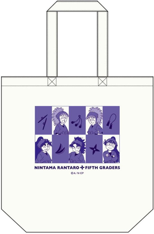 Toshin Pack NR-BG201 Nintama Rantaro Canvas Tote Bag (5th Grade)