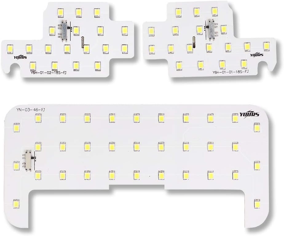 YOURS Toyota 60 Series Harrier [Late H29.6~] Genuine LED Car Room Lamp Set for Genuine LED Cars (With Dimming Adjustment) Dedicated Design LED Room Lamp Set (With Dedicated Tools) YF912-7443 [2] M