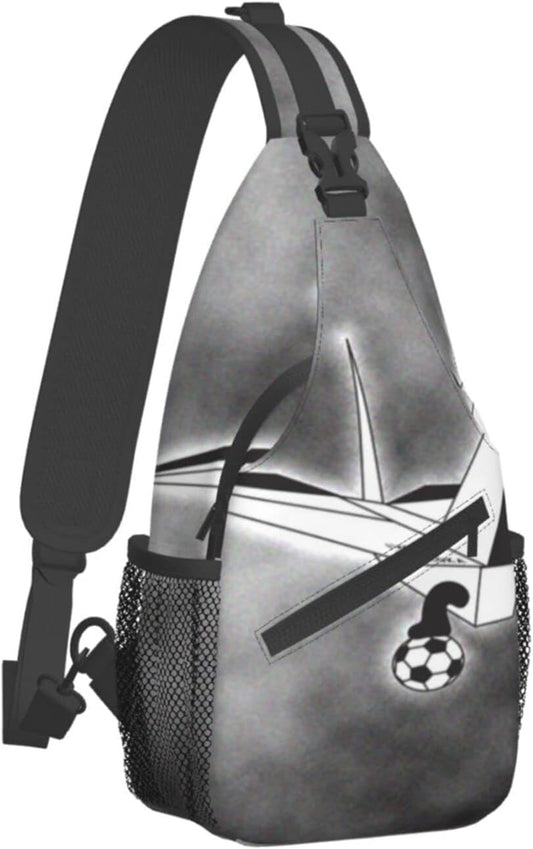 Iwate Gruja Morioka Shoulder Bag, Large Capacity, Shoulder Bag, Crossbody Bag, For Work Commutes, School, Travel, Events, Anime, Moe Goods, Multifunctional, Lightweight, Unisex, Gift, Sports School