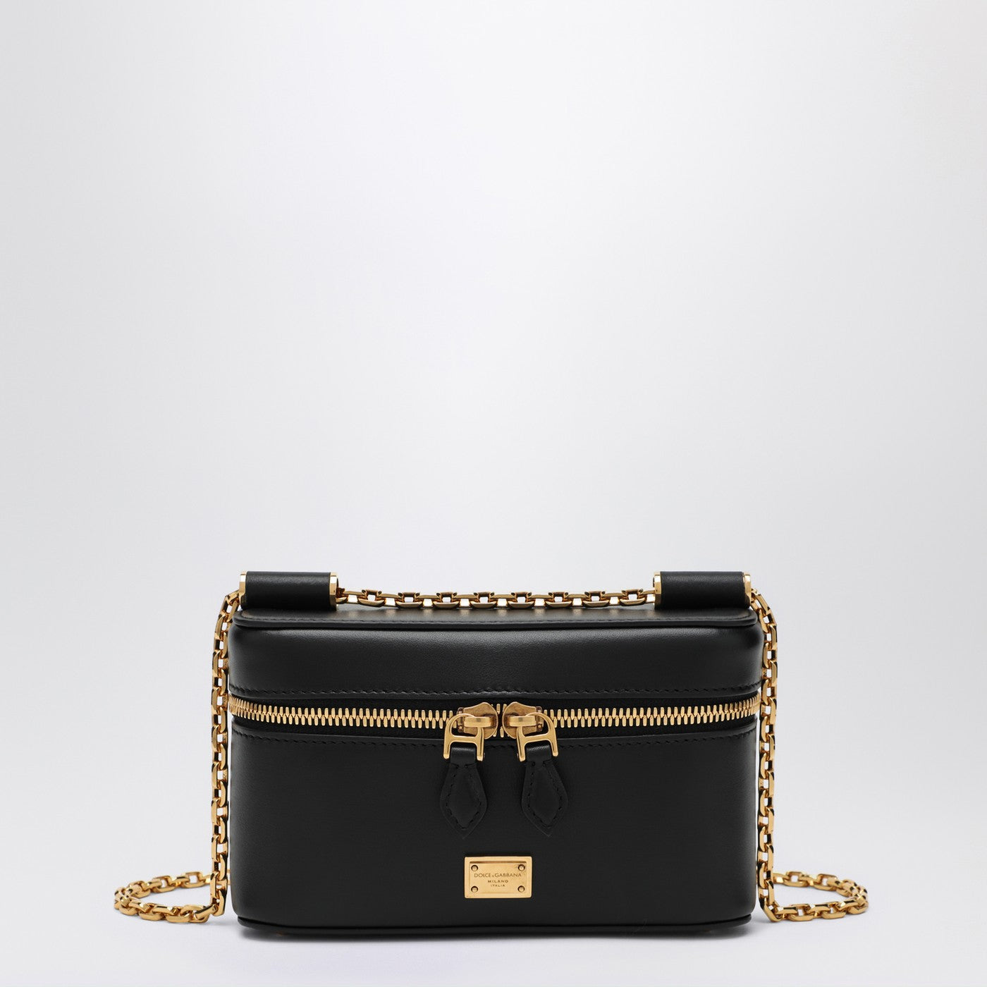 Dolce  Gabbana ドルチェ＆ガッバーナのショルダーバッグシチリアブラック - Image 1
