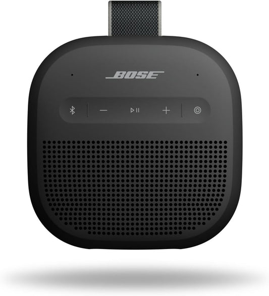 Bose SoundLink Micro Portable Speaker (2nd Generation) Up to 12 Hours of Continuous Playback Waterproof and Dustproof Bluetooth Compact Outdoor Speaker Black