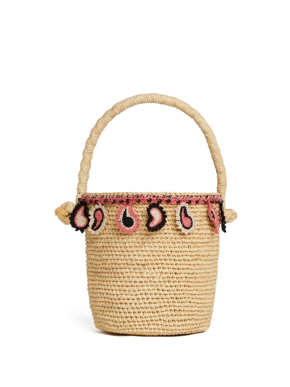 Alanui Paisley Raffia Bucketバッグ - Image 1