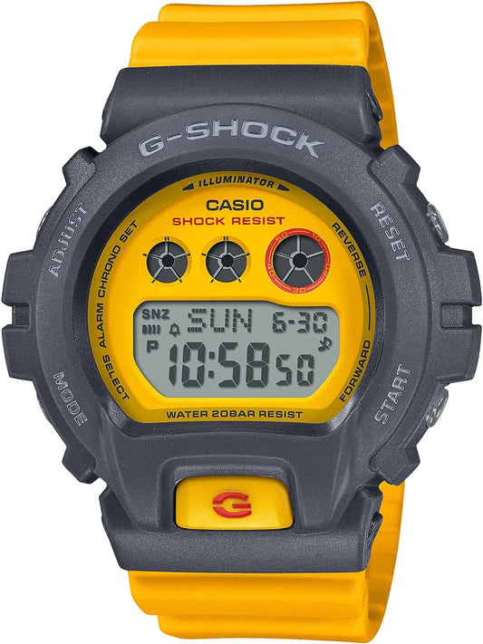 Casio GMD-S6900Y-9JF Women's Watch, Yellow, Limited Model: Yellow x Gray (Mid size model), Textured shape