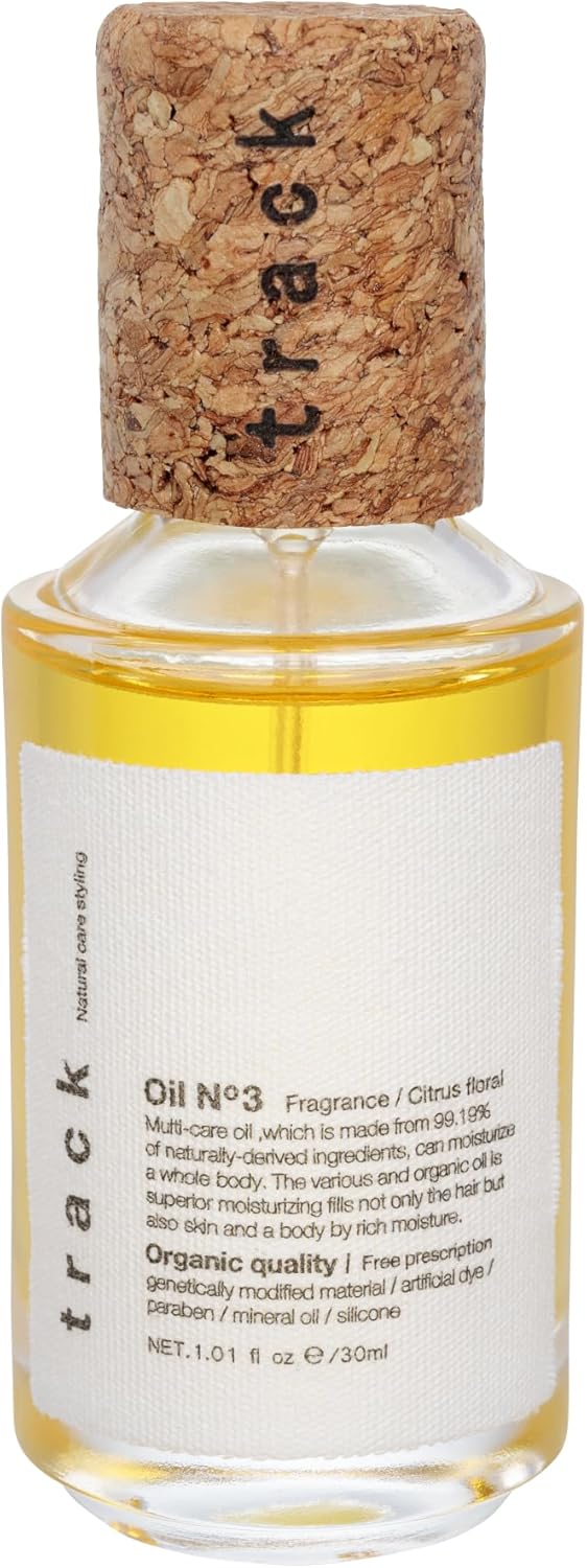 track No. 3 No. 3 Hair Oil 1.0 fl oz (30 ml)
