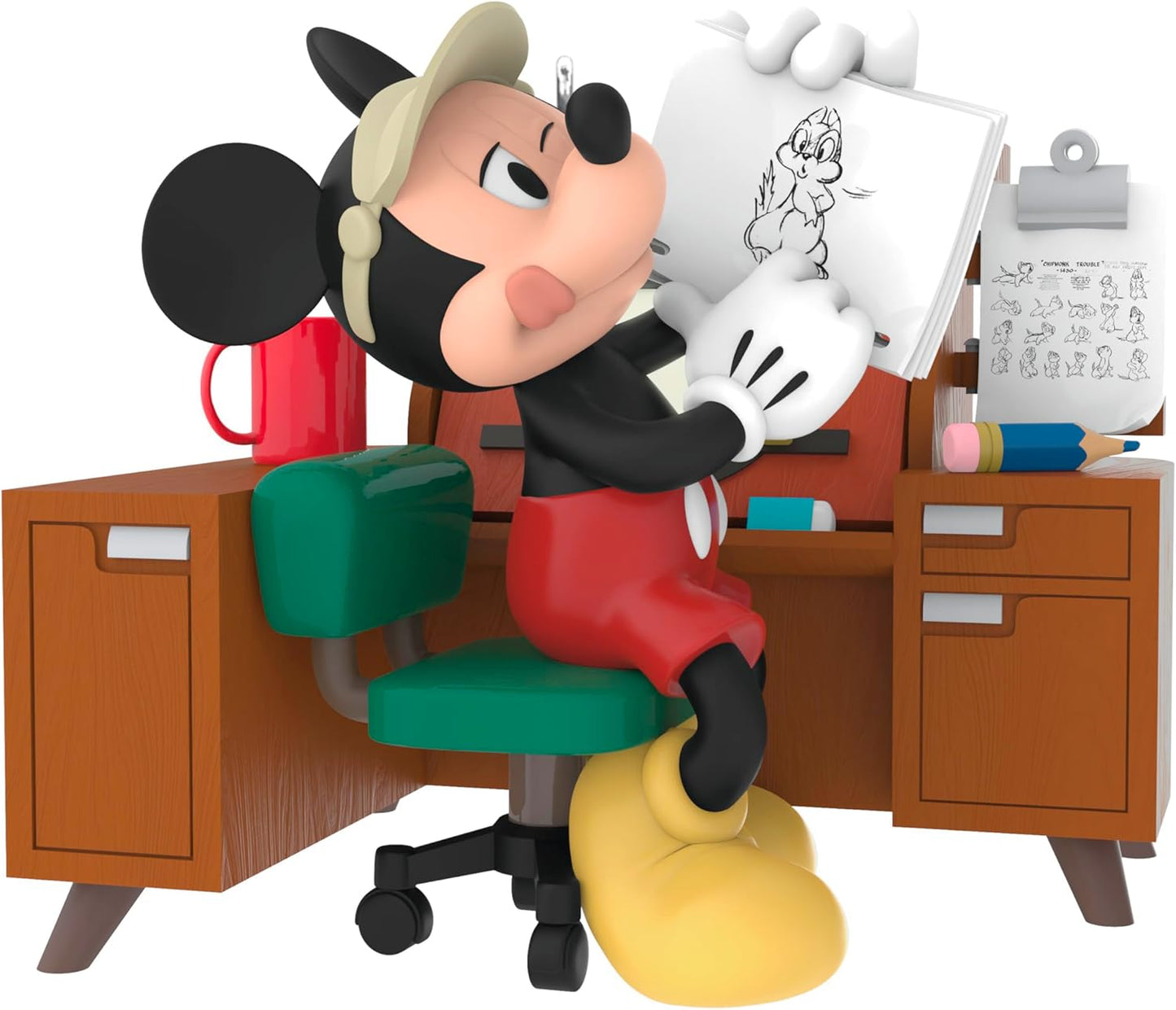 Adorno de Navidad Hallmark Keepsake 2025, Disney Mickey Mouse de boceto a pantalla, Regalos para fanáticos de Disney