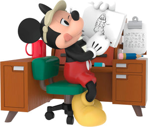 Adorno de Navidad Hallmark Keepsake 2025, Disney Mickey Mouse de boceto a pantalla, Regalos para fanáticos de Disney