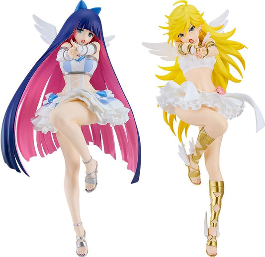 GOOD SMILE COMPANY [GOOD SMILE COMPANY] POP UP PARADE Panty & Stocking with Garterbelt Panty & Stocking Set Repent Ver. L size Non-scale Plastic Pre-painted Finished Product