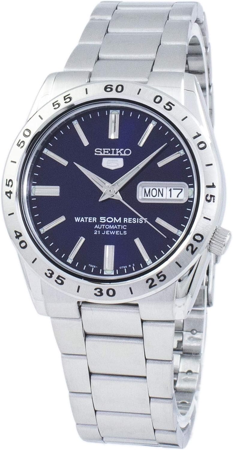 Seiko SNKD99K1 Men's Wristwatch, blue, Bracelet Type
