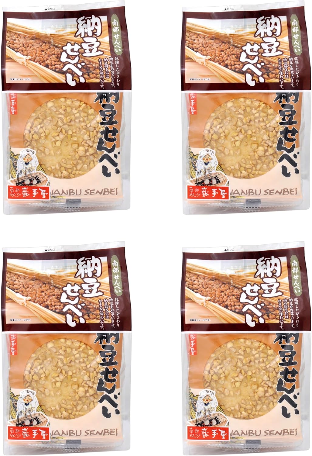 Nambu Senbetanoya, 6 Sheets x 4 Bags, Individually Wrapped, Freeze Dried Lattto, Scented, Snacks, Snacks